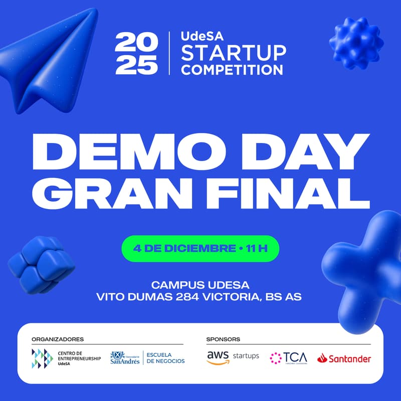 Cover Image for GRAN FINAL - UdeSA Startup Competition 2025