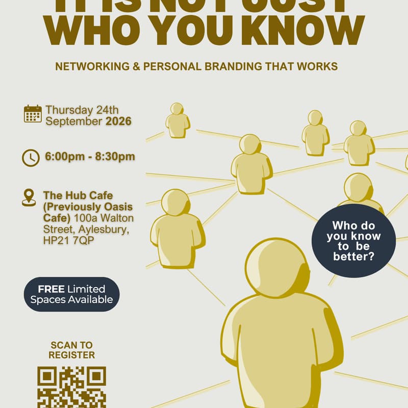Cover Image for It’s Not Just Who You Know: Networking & Personal Branding That Works