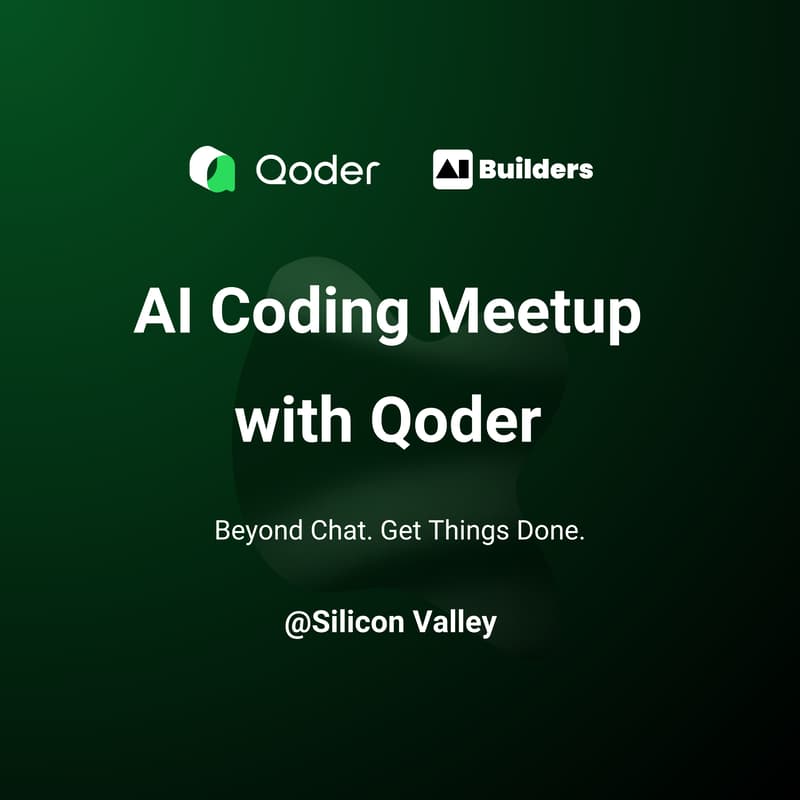 Cover Image for AI Coding with Qoder @Silicon Valley