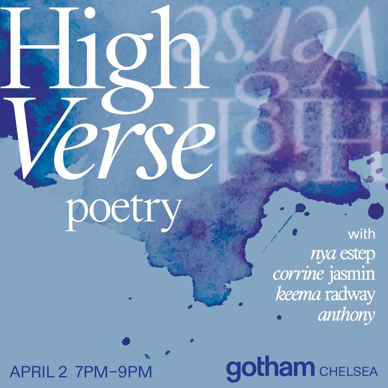 Cover Image for High Verse Poetry Night at Gotham Chelsea