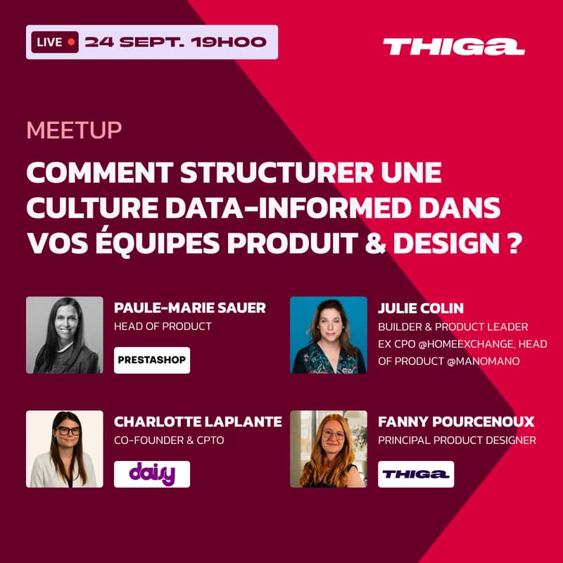 Cover Image for Comment structurer une culture data-informed dans vos équipes Produit & Design ?