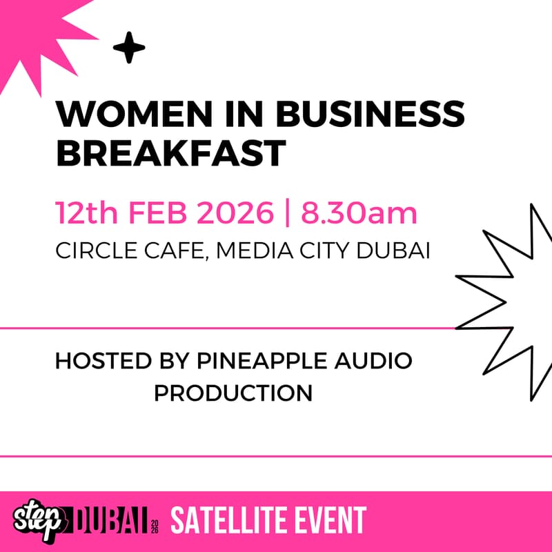 Cover Image for Women in Business Coffee Morning | Step Conference x Pineapple Audio Production