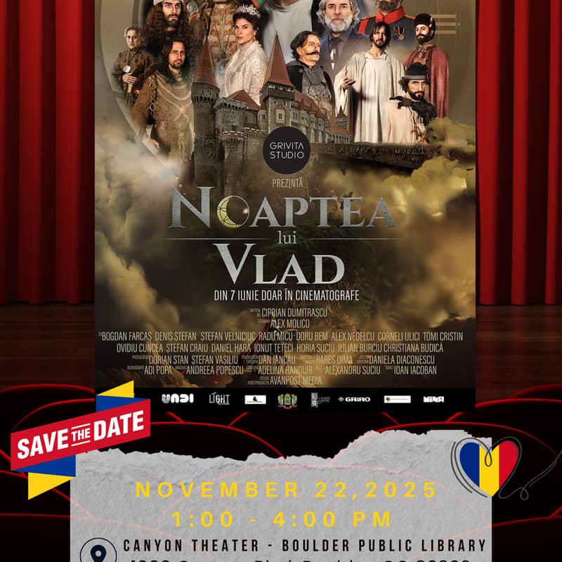 Cover Image for "Noaptea lui Vlad" - English Screening 🎬🇷🇴