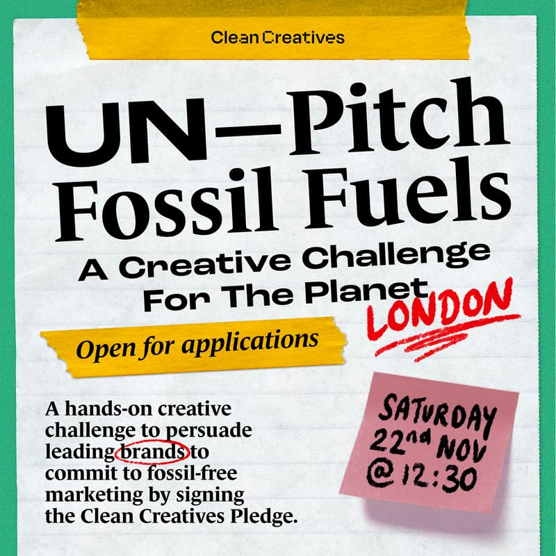 Cover Image for Unpitch Fossil Fuels: A Creative Challenge for the Planet