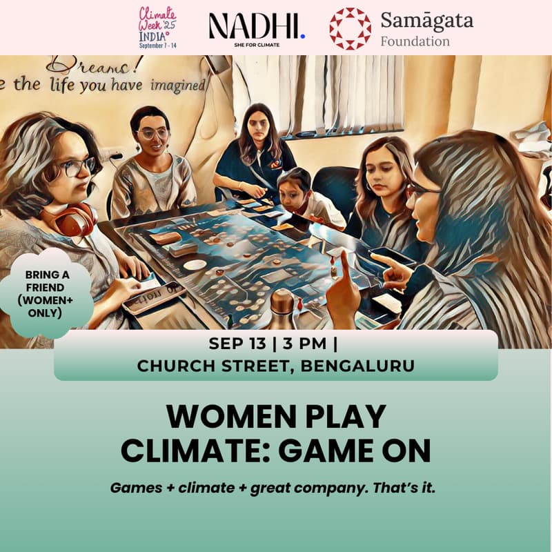 Cover Image for Women Play Climate: Game On(Nadhi Bengaluru)