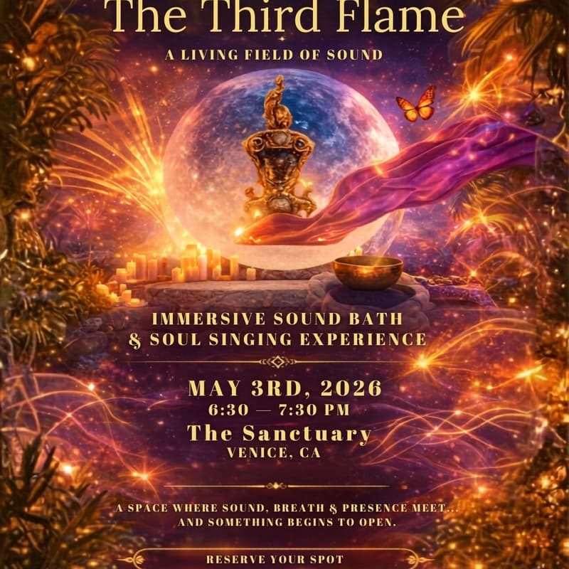 Cover Image for The Third Flame: A Living Field of Sound