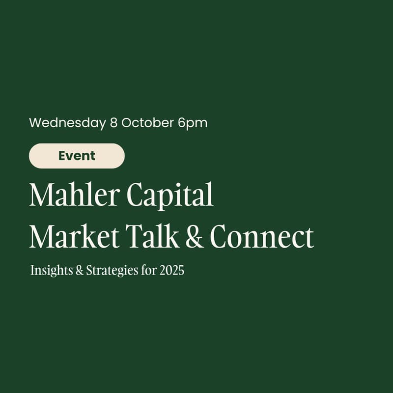 Cover Image for Mahler Capital Market Talk & Connect
