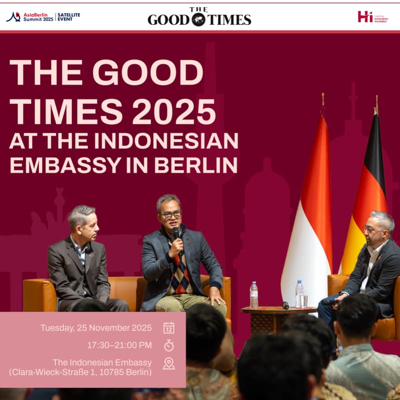 Cover Image for The Good Times 2025 at the Indonesian Embassy in Berlin