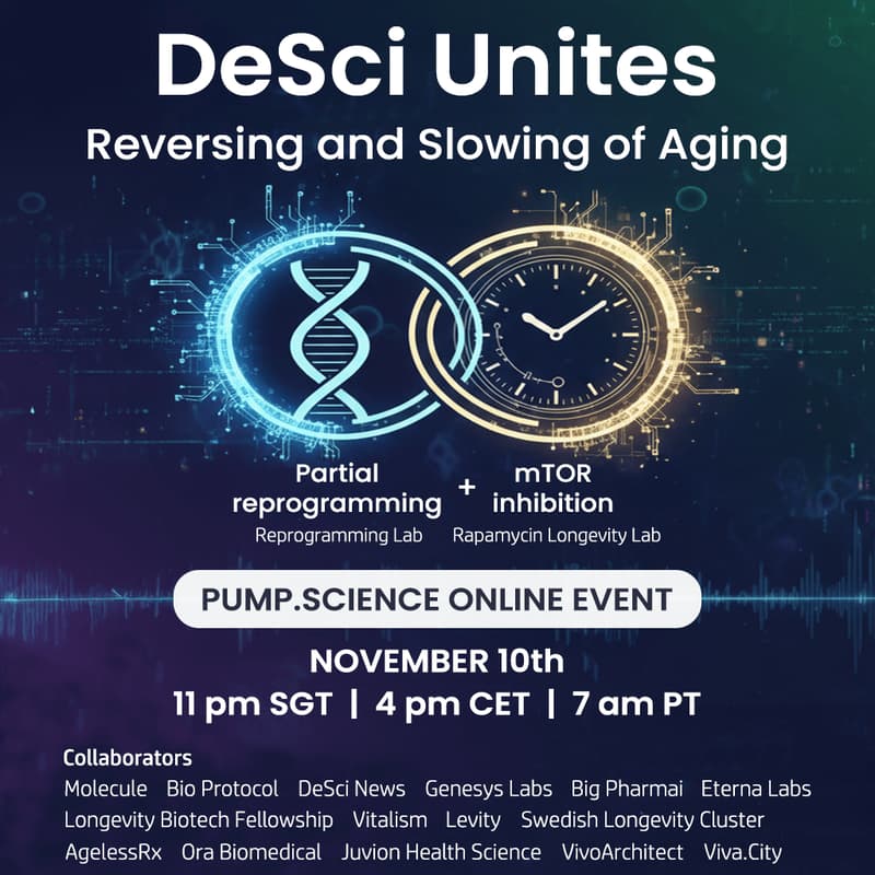 Cover Image for DeSci Unites Reversing and Slowing of Aging