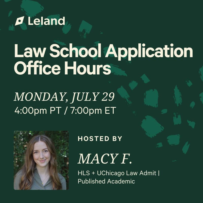 Cover Image for Law School Application Office Hours