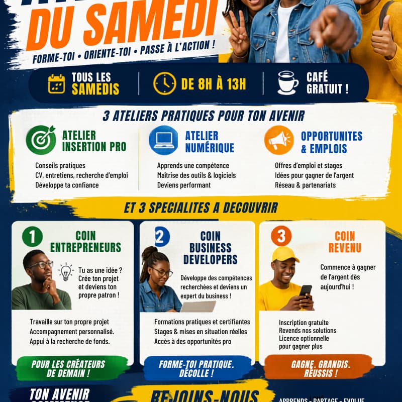 Cover Image for Les Ateliers du Samedi