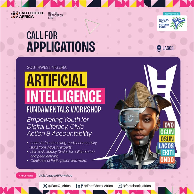 Cover Image for Lagos DDLโ Lagos AI Fundamentals Workshop