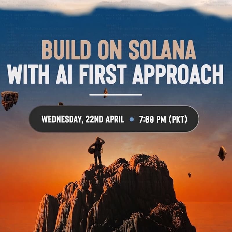 Cover Image for Workshop: Build on Solana with an AI-First Approach