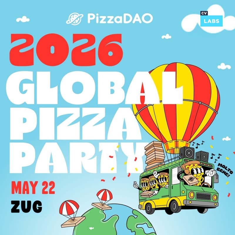 Cover Image for 🍕 Official Bitcoin Pizza Day | CV Labs Zug