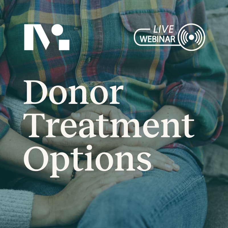 Cover Image for Donor Treatment Options Webinar