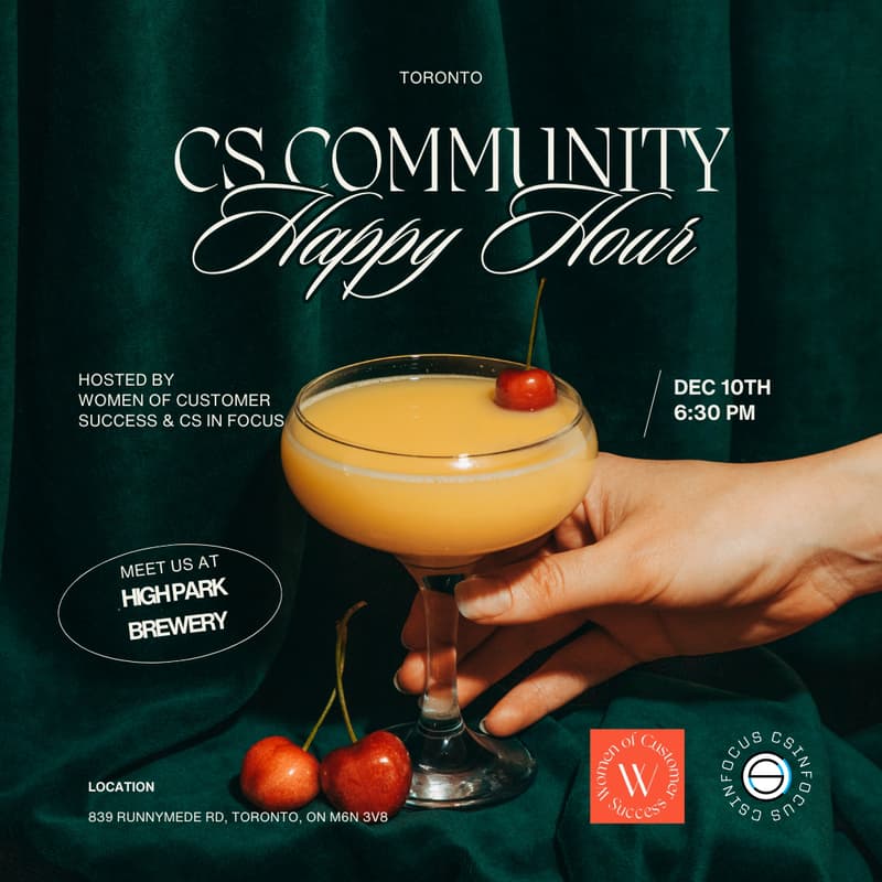 Cover Image for Customer Success Community Happy Hour