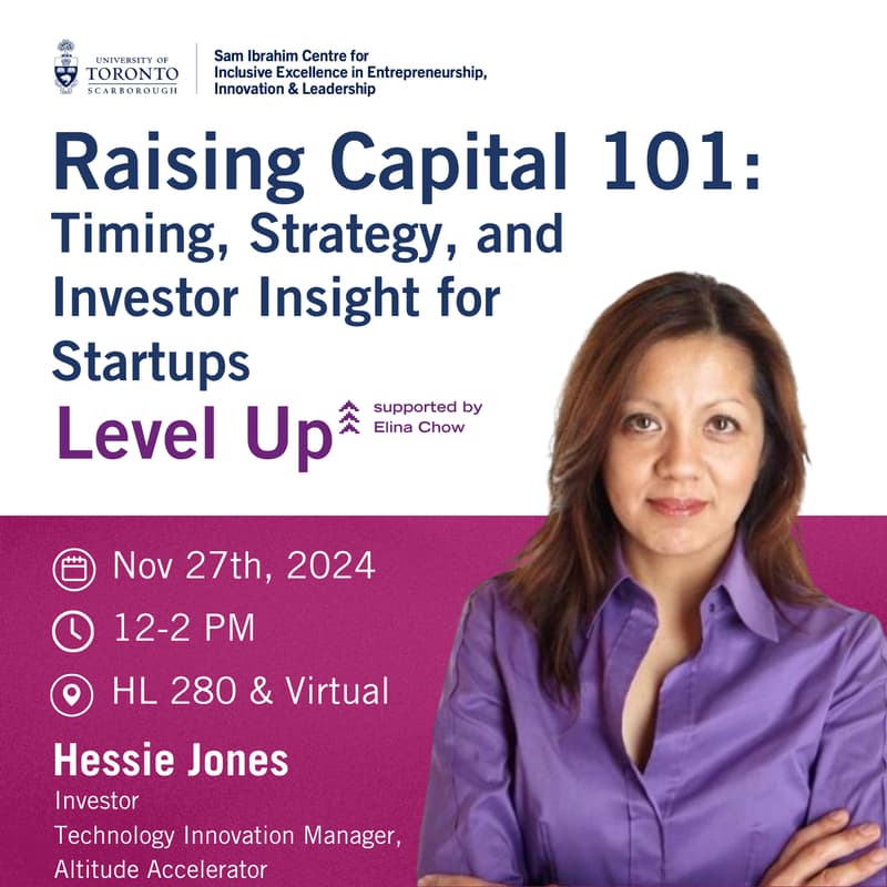 Cover Image for Raising Capital 101: What Investors Care About - Level Up with Hessie Jones