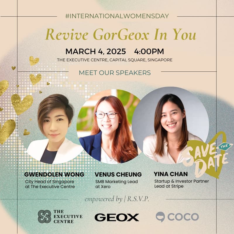 Cover Image for Revive GorGeox In You - Women's Day Panel & Networking