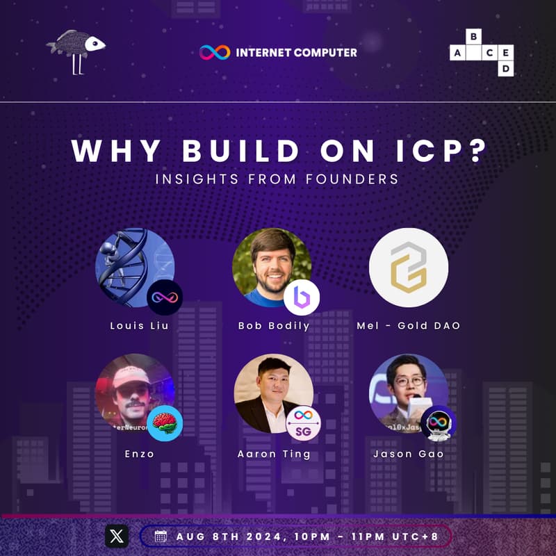 Cover Image for AMA: Why Build on ICP? - Insights from Founders