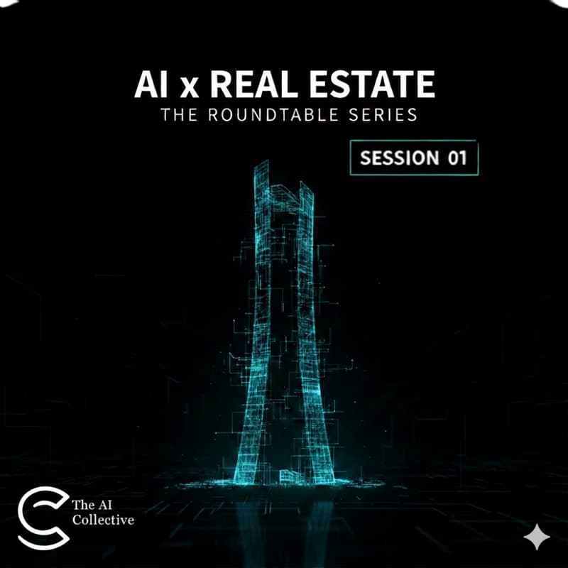 Cover Image for 🧠 The RoundTable Series | Session 1 | AI x Real Estate