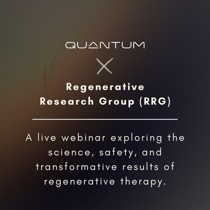 Cover Image for Quantum Wellness Spa & Regenerative Research Group (RRG)
