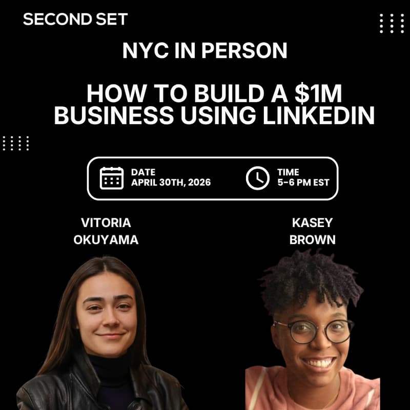 Cover Image for NYC IN PERSON: Fireside Chat with Kasey Brown