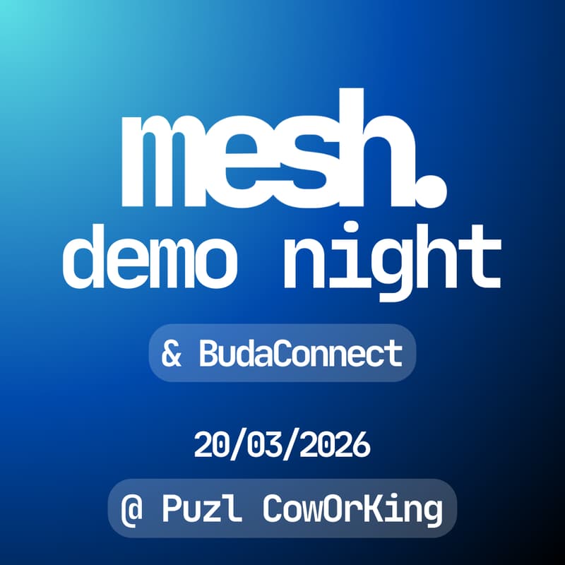 Cover Image for mesh. demo night 03/20