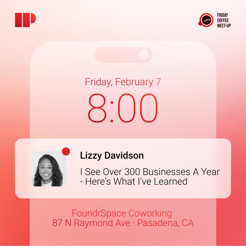 Cover Image for Friday Coffee Meetup: "I See Over 300 Businesses A Year - Here's What I've Learned"