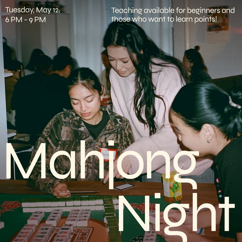 Cover Image for Mahjong Night (Beginner friendly!)