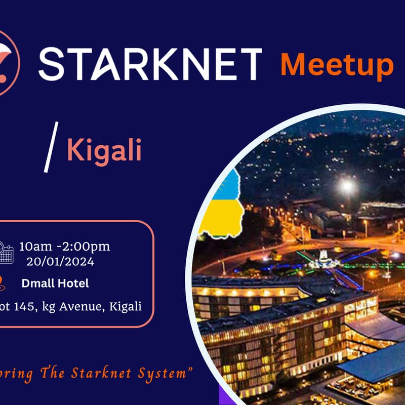 Cover Image for Starknet Event Kigali