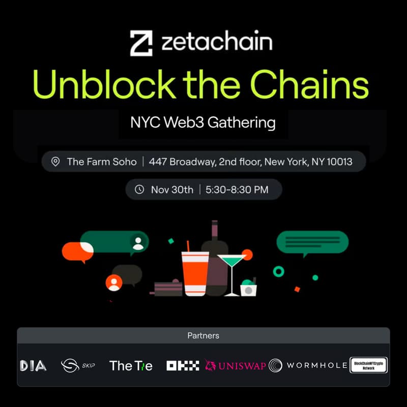 Cover Image for Unblock the Chains | NYC Web3 Gathering