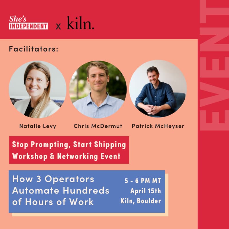 Cover Image for Stop Prompting, Start Shipping: How 3 Operators Automate Hundreds of Hours of Work