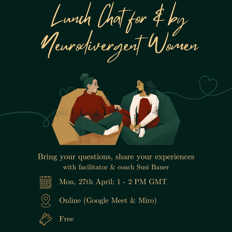 Cover Image for Lunch Chat for Neurodivergent Women (April 2026)