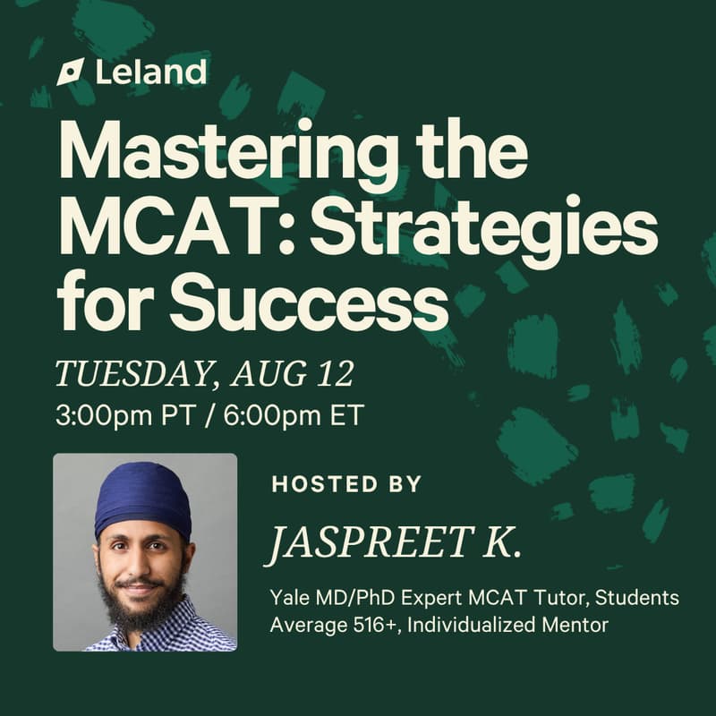 Cover Image for Mastering the MCAT: Strategies for Success