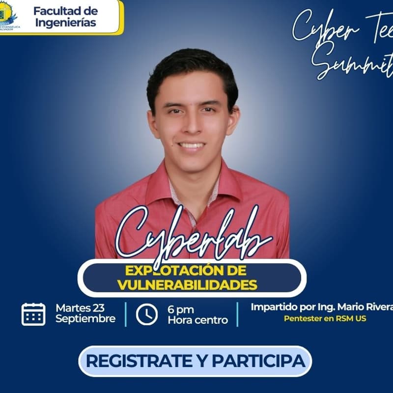 Cover Image for Cyber Tech Summit-Día 2-Cyberlab "Explotación de Vulnerabilidades"
