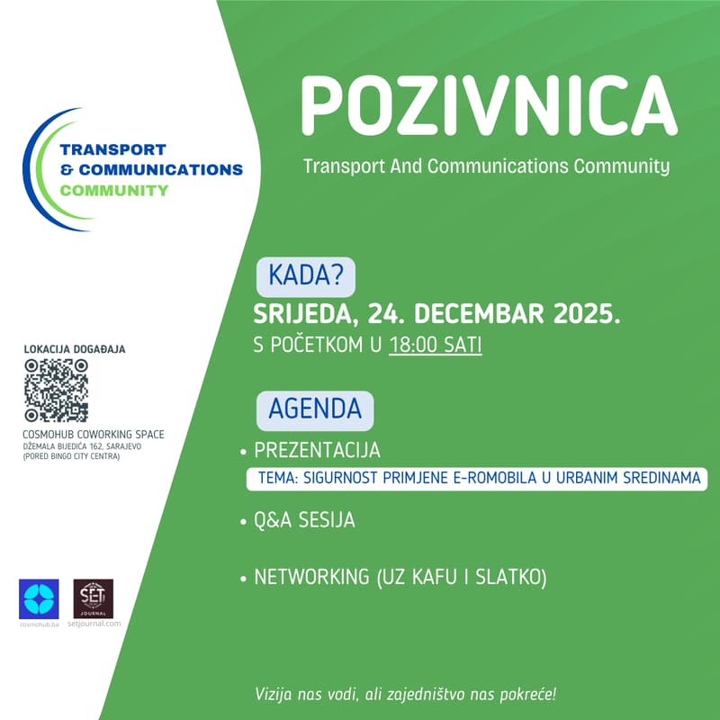 Cover Image for Sigurnost primjene                e-romobila u urbanim sredinama