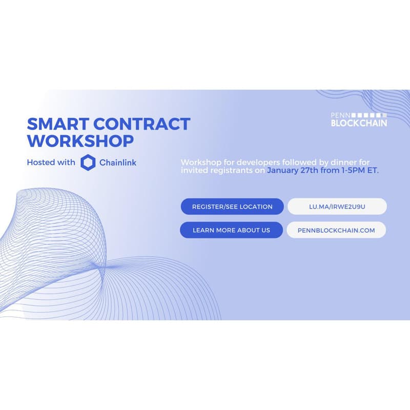 Cover Image for Penn Blockchain x Chainlink Developer Workshop