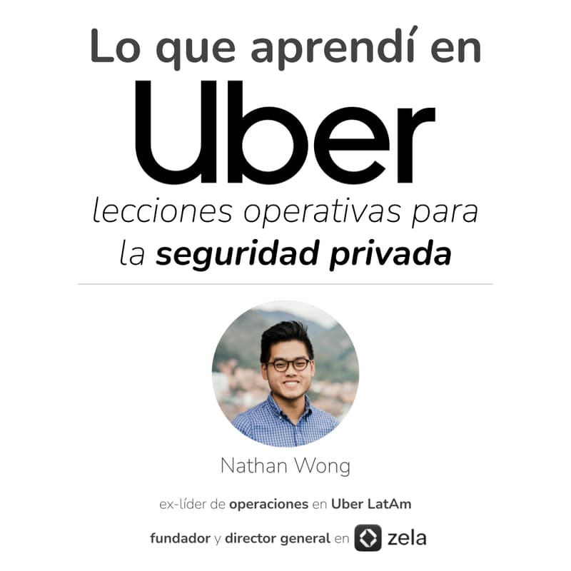 Cover Image for Lo que aprendí en Uber: Lecciones operativas para la seguridad privada
