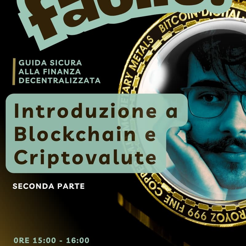 Immagine di copertina per CRYPTO FACILE! Modulo 1 - seconda parte