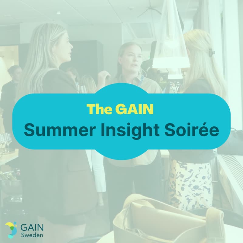 Cover Image for SAVE THE DATE: The GAIN Summer Insight Soirée