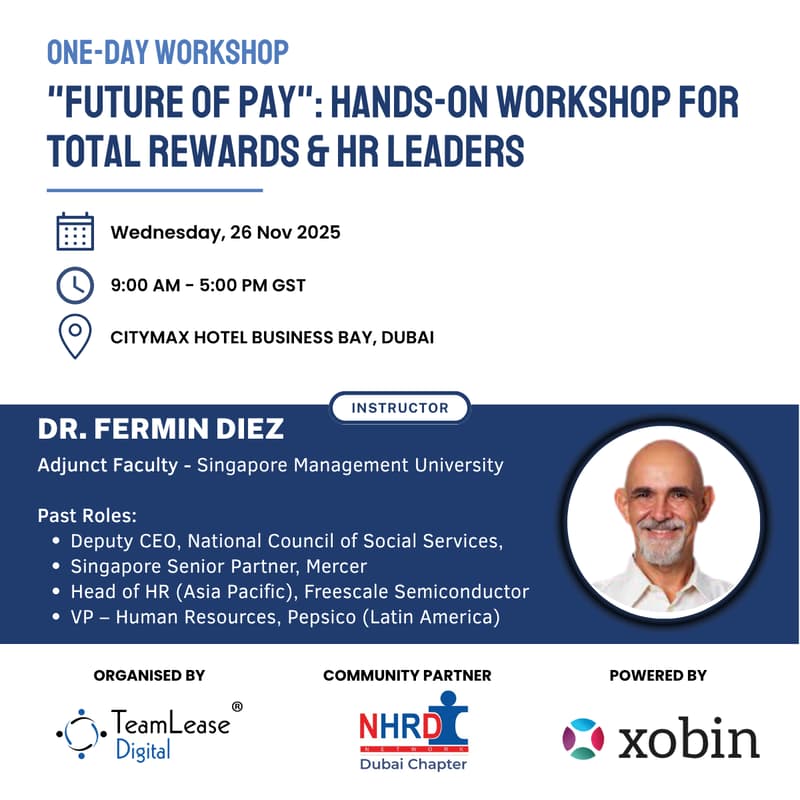 Cover Image for "Future of Pay": Hands-on Workshop for Total Rewards & HR Leaders