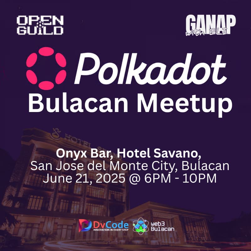 Cover Image for Polkadot Bulacan Meetup