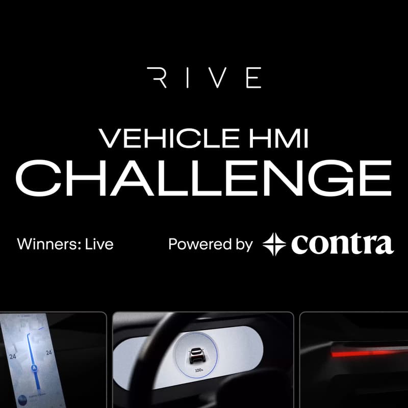 Cover Image for Vehicle HMI With Rive: Winners Announcement