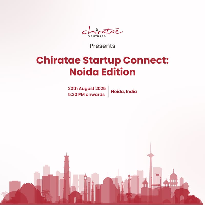 Cover Image for Chiratae Startup Connect: Noida Edition