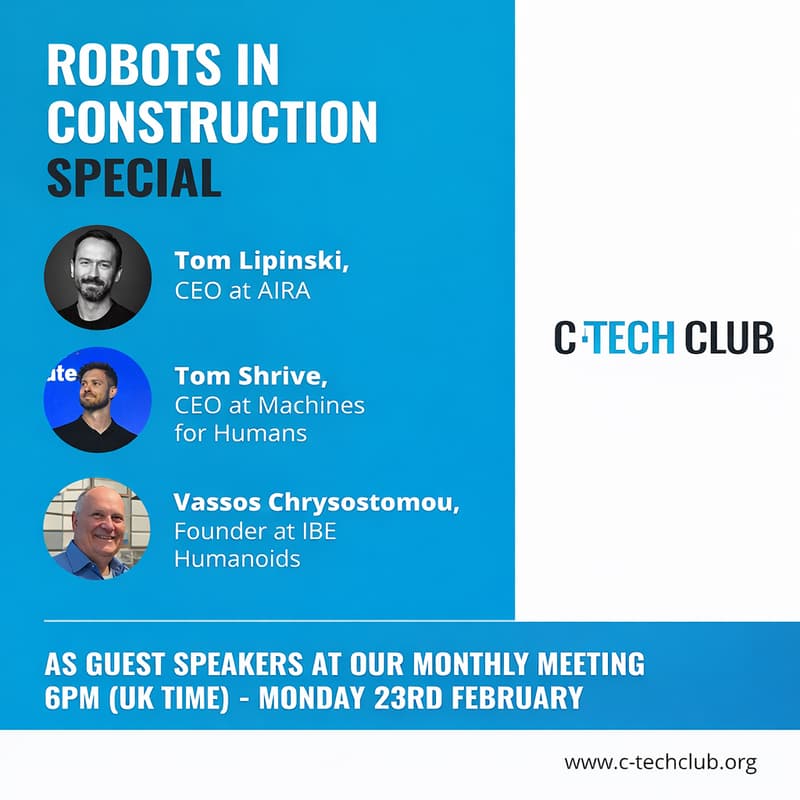 Cover Image for C-Tech Club Robots in Construction Special