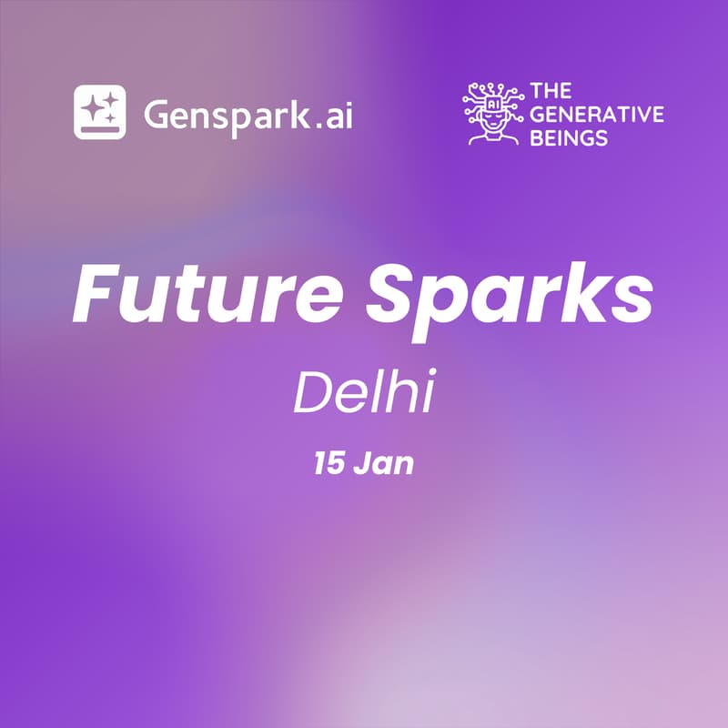 Cover Image for Future Sparks - Delhi | TGB x Genspark