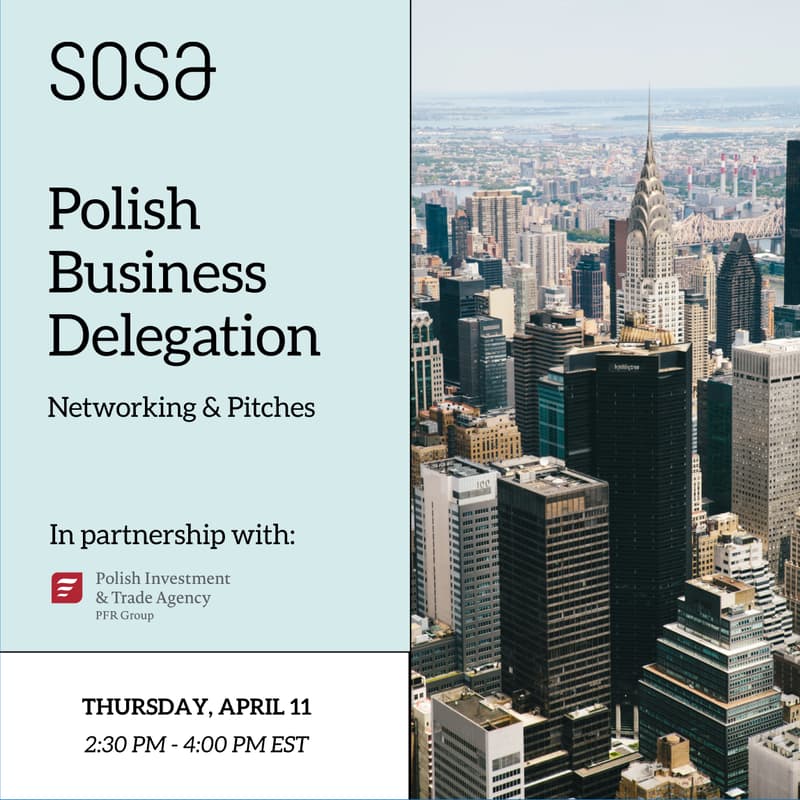 Cover Image for Polish Business Delegation: Networking & Pitches