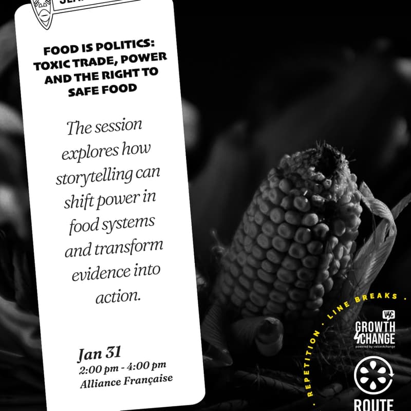 Cover Image for Food Is Politics: Toxic Trade, Power and The Right to Safe Food