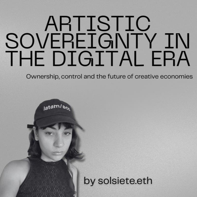 Cover Image for Artistic Sovereignty in the Digital Era
