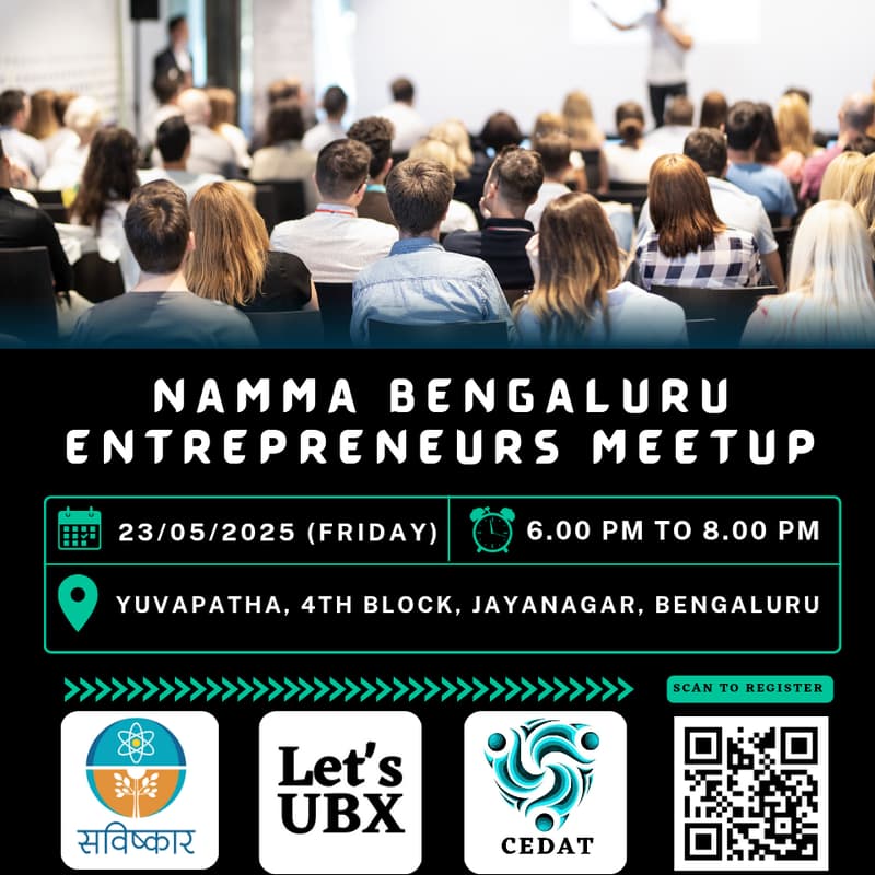 Cover Image for Namma Bengaluru Entrepreneurs Meetup